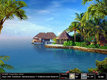 A TROPICAL PLACE NOT FANTASY REAL, gorgeous, trees, beautiful, lake HD wallpaper
