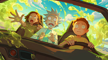 Rick and Morty Adventure, TV Show, Rick and Morty, Rick Sanchez, Morty Smith HD wallpaper