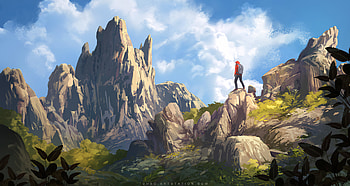 Its Beginning , artist, artwork, digital-art, artstation, alone HD wallpaper
