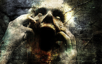 Creepy, Horror, Dark, Scary, Face HD wallpaper