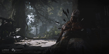 Black Myth: Wukong - Mystical Forest Encounter, video game, Black Myth: Wukong HD wallpaper