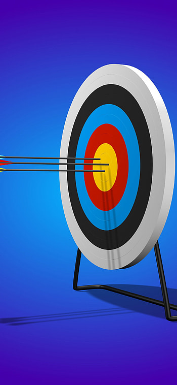 Arrow target, Sports , background HD phone wallpaper
