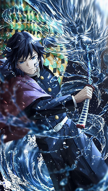 Tomioka Giuy, Anime, Demon Slayer HD phone wallpaper