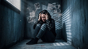 — Shadows of Anxiety, Anxiety, Woman, Sadness HD wallpaper