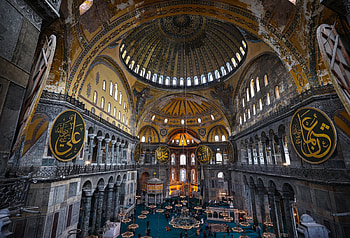 Hagia Sophia, Restoration project, Istanbul's jewel, Architectural wonder HD wallpaper