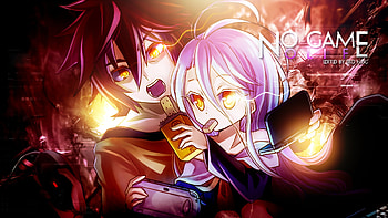 No Game No Life, Anime, Shiro (No Game No Life), Sora (No Game No Life) HD wallpaper