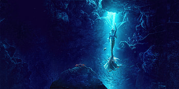 The Little Mermaid Underwater , the-little-mermaid-2023, the-little-mermaid, 2023-movies, animated-movies, ariel, mermaid HD wallpaper