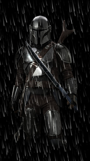 The Mandalorian, star_wars, darksaber, din_djarin, fictional HD phone wallpaper