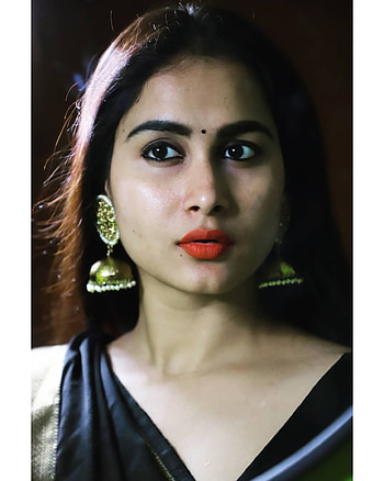 Kanchan bamne, nose, hair HD phone wallpaper
