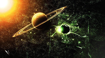 Planets, Universe, Sun, Shining, Ring HD wallpaper