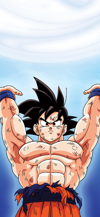 The Spirit Bomb, Goku, Anime, Dragon Ball Z HD phone wallpaper