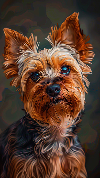 Adorable Yorkshire Terrier Dog, dog HD phone wallpaper