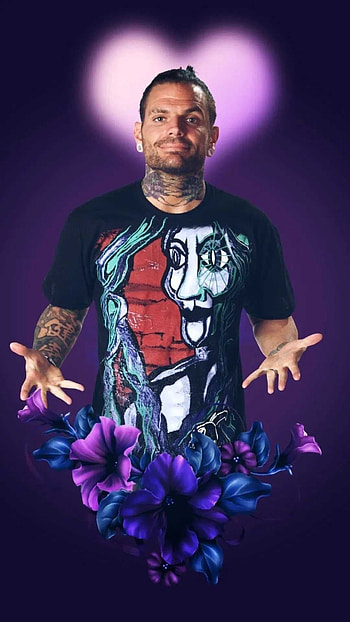 Jeff Hardy, WWE superstar, Gravity-defying moves, Wrestling fan HD phone wallpaper