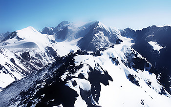 Snow White Mountains, snow, white, mountains, nature HD wallpaper
