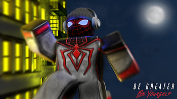 ROBLOX - Spiderman MILES MORALES !, spider man, Roblox, Marvel Comics, PlayStation HD wallpaper