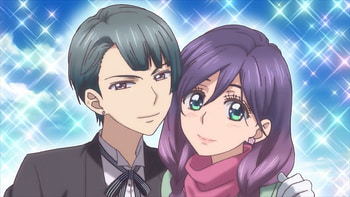 Kae & Shima, Watashi ga Motete Dousunda, Serinuma, Girls, Anime, Shoujo-AI, Shima, Girl, Yuri, Kae, Nishina, Kiss Him Not Me HD wallpaper