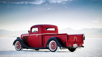 Hot Rod Pickup 1936, Ford Pickup HD wallpaper