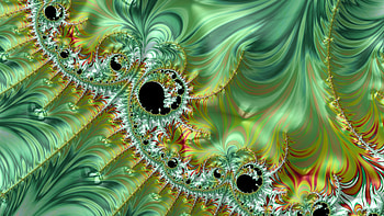 Trippy Psychedelic Fractal, trippy, psychedelic, trance, green, Abstract, fractal, abstract green HD wallpaper