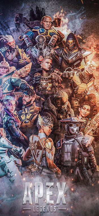 Apex Legends, Thrilling action, Competitive gaming, Virtual battlegrounds HD phone wallpaper