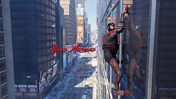 Miles Morales — Spider-Man PS4 Skyline, Video Game, Spider-Man (PS4) HD wallpaper