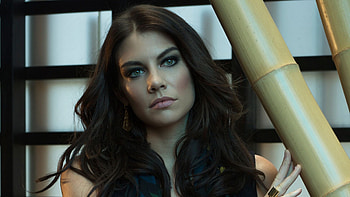 Lauren Cohan, Brunette, Celebrity, Actress HD wallpaper