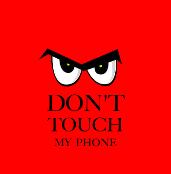 Funny, Words, Eyes, Inscription, Touching, Touch, Objection, Joke HD phone wallpaper