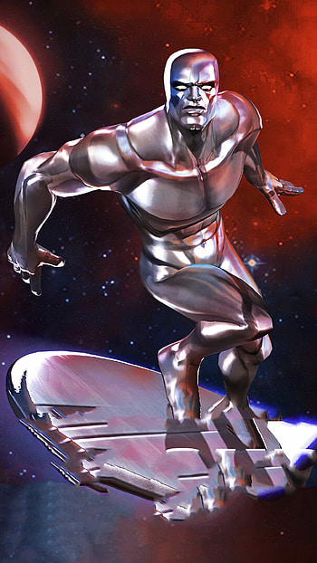 Silver Surfer Contest of Champions HD phone wallpaper