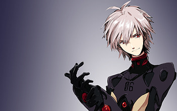 Kaworu Nagisa, Evangelion, Neon Genesis Evangelion, Anime HD wallpaper