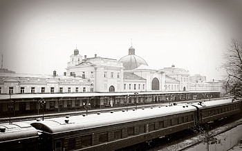Cities, Winter, City, Railway, Station, Railway Station HD wallpaper