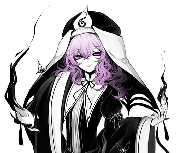 Magician, Yuyuko Saigyouji, Touhou HD wallpaper