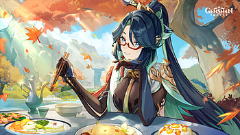 Xianyun's Autumn Tea — Genshin Impact Quad, Xianyun (Genshin Impact), Genshin Impact HD wallpaper