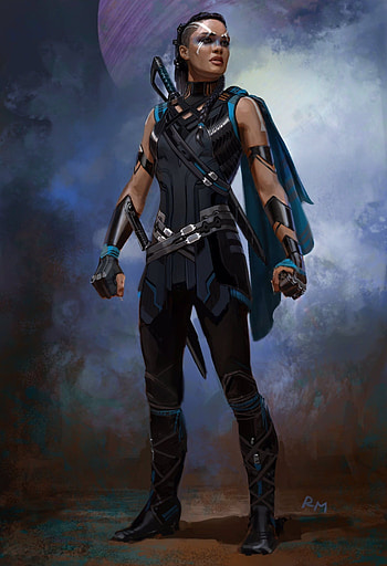 Valkyrie, Ryan Meinerding, Marvel Concept Art HD phone wallpaper