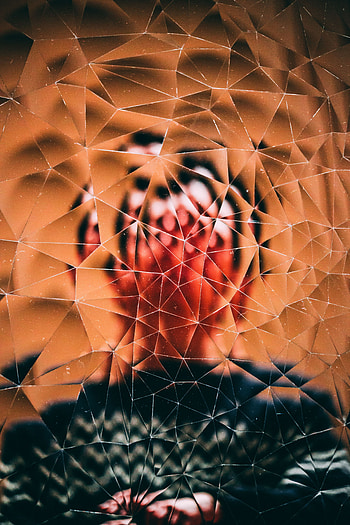 Reflection, Texture, Textures, Surface, Mirror, Mirrored, Polygon HD phone wallpaper