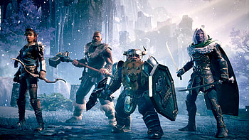 Dark Alliance interview, Dungeons & Dragons exploration, Deep lore, Engaging narrative HD wallpaper