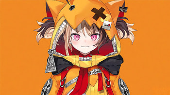 Gigi Murin — Hololive Orange Anime VTuber, Virtual Youtuber, hololive, Orange Anime HD wallpaper