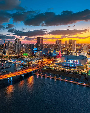 Miami Florida, cloud, sky HD phone wallpaper