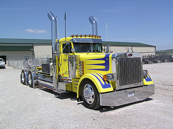 Cars, Truck, Custom, Lorry, Peterbilt, 359 HD wallpaper