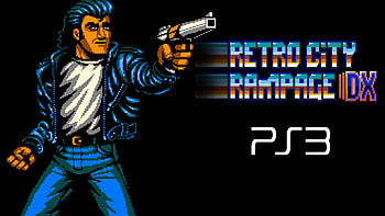 Retro City Rampage 2, ps3, black , player, guns, retro city rampage HD wallpaper