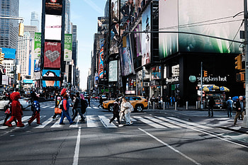 Times Square, Travels, Tarawih prayers, Muslims HD wallpaper