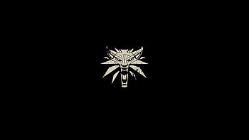The Witcher 3 Wild Hunt Minimalism Logo, the-witcher-3, games, ps4-games, xbox-games, pc-games, logo, minimalism, logo HD wallpaper