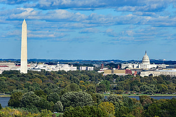 Washington DC Skyline, Spaziergang durch Washington HD wallpaper
