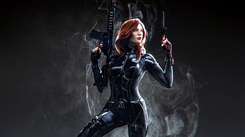 Black Widow Marvel Superhero, black-widow, superheroes, marvel, artstation HD wallpaper