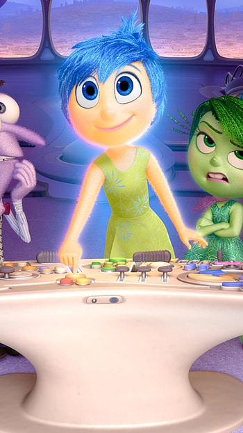 Inside Out emotions, Anger, Disgust, Joy, Sadness, Xperia HD phone wallpaper
