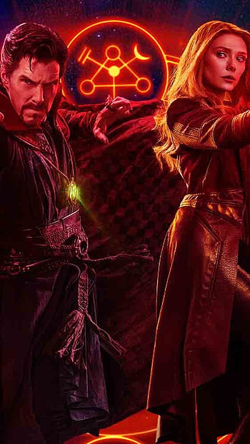 Doctor Strange In The Multiverse Of Madness, Doctor Strange 2, Red Theme HD phone wallpaper