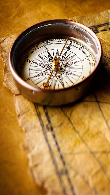 Compass , Navigation instrument, Magnetic needle, Travel inspiration HD phone wallpaper