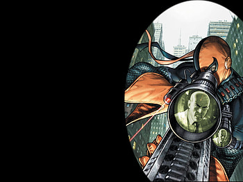 Titans, comic, gun, sniper HD wallpaper