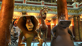 Madagascar, Europe's Most Wanted, , Animal characters HD wallpaper