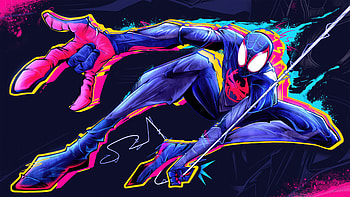 Miles Morales Impactful, miles-morales, spiderman, superheroes, artwork, art, digital-art, artstation HD wallpaper
