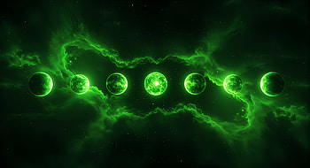 Planetary Alignment Cosmic, Solar System, space, cosmic HD wallpaper
