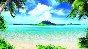 Moana Background, Moana Beach HD wallpaper